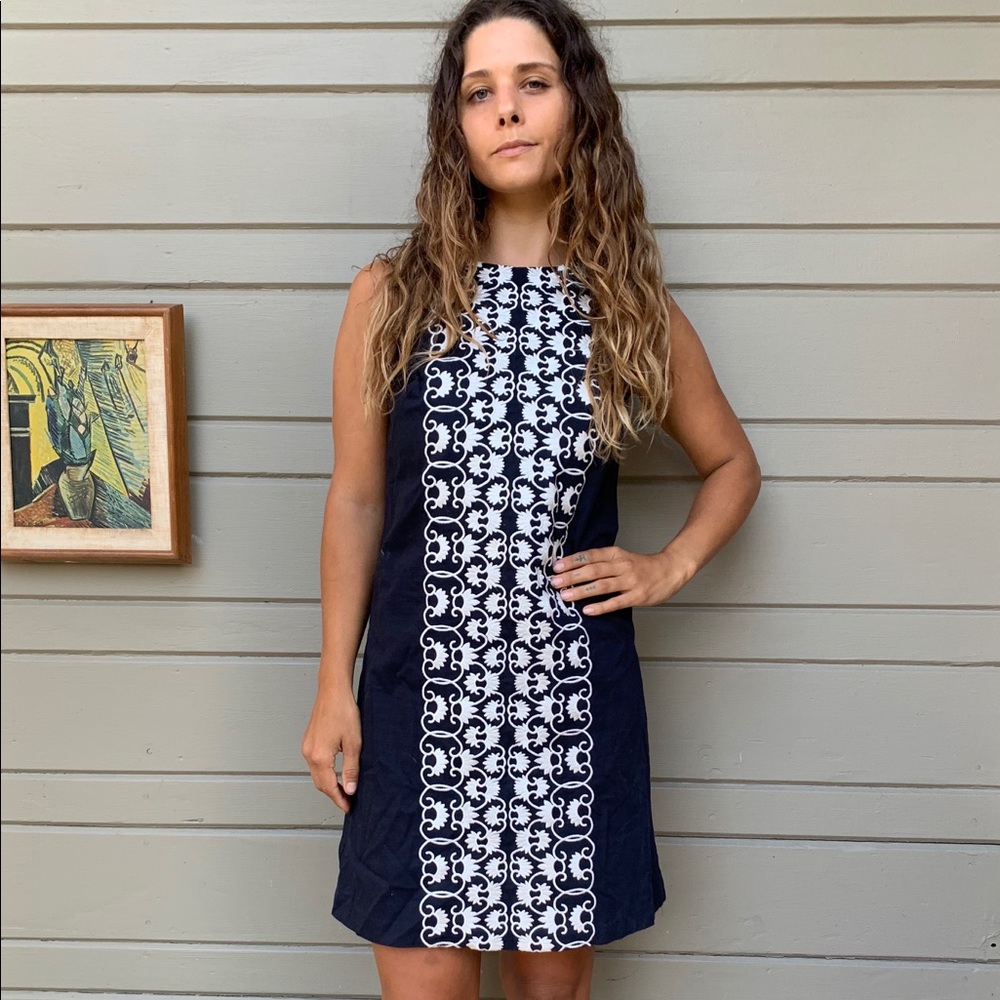 Tabitha Cotton Embroidered dress